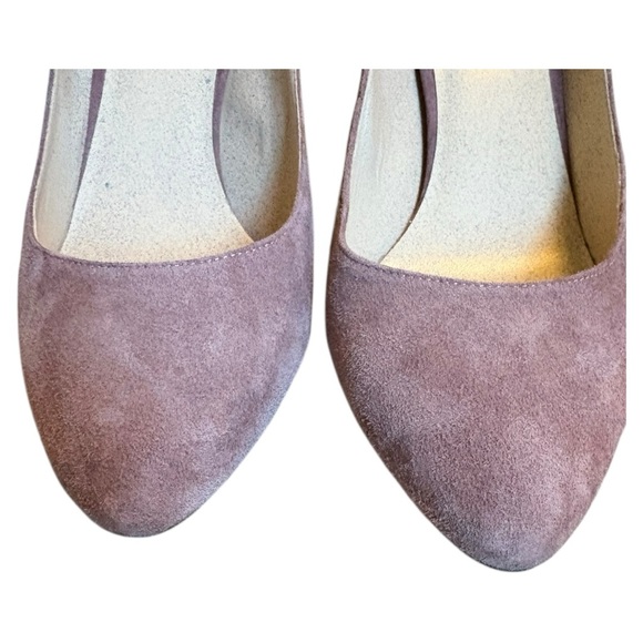 M. Gemi The Lustro Mauve Suede Block Heel Pumps | Italian Leather | EU 39.5 - Picture 5 of 10